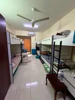 Ladies Bed Space and attached washroom family