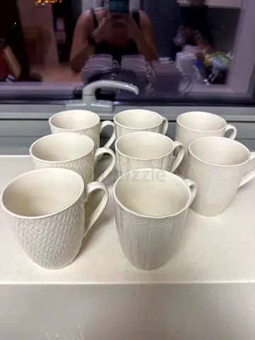 9 tea cups
