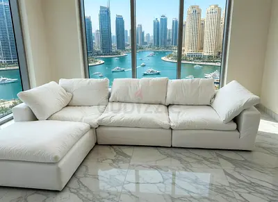 Marina home feather 🪶 filled sofa