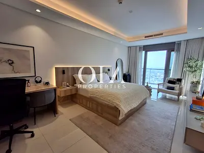 استوديو مفروش | إطلالات على البرج والبحر | برج باراماونت