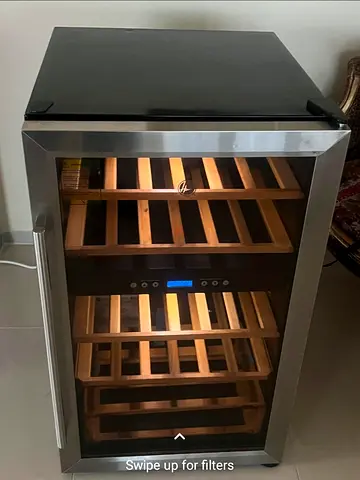 Hoover wine fridge dual temperature 36 bottles