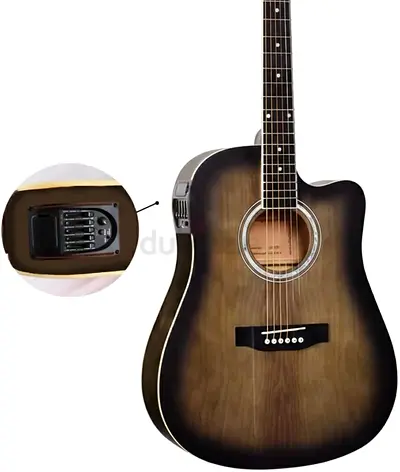 Megarya 41 TBS EQ Acoustic Guitar – Premium Quality | Ready to Play