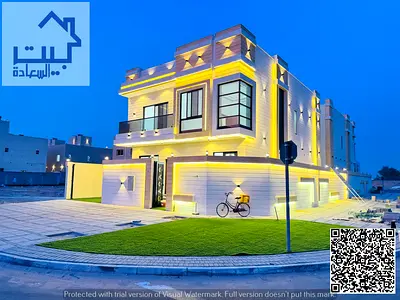 For sale, a corner villa, including registration and ownership fees. European finishing - central air conditioning - no service fees | Super deluxe fi