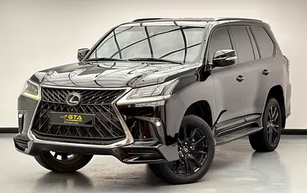 2019 Lexus LX 570 Black Edition, 1 Year Warranty Unlimited Km, Lexus Full Service History, GCC
