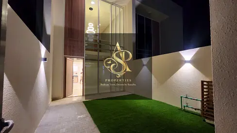 فيلا بغرفة نوم واحدة | فناء خاص | إطلالات على المدينة والمسبح | روكان 3 دبي لاند