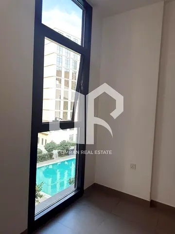 Studio for sale with a direct pool view