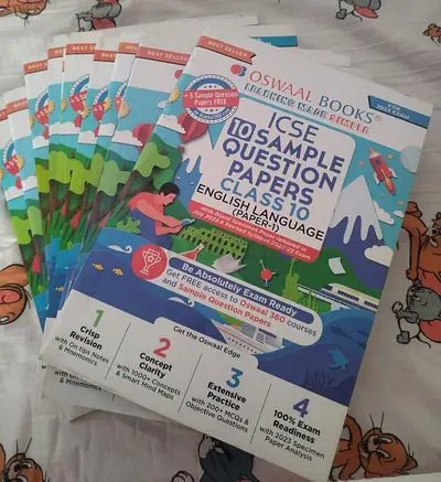 ICSE CLASS 10 OSWAAL BOOKS 2023 EDITION SAMPLE PAPER BUNDLE OFFER