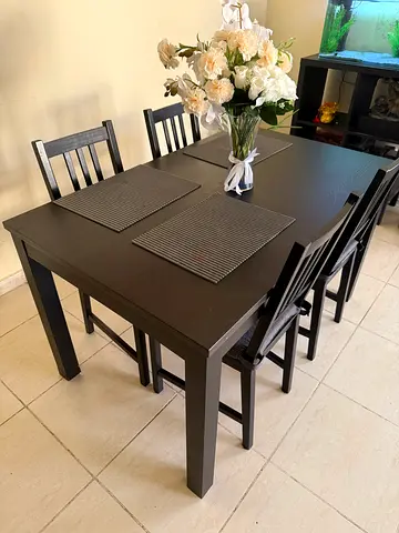 Stylish Dining Table Set with Chairs
