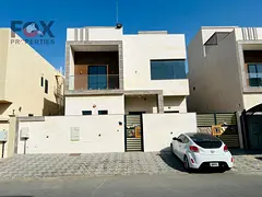 Villa for annual rent in the Al Yasmeen area in Ajman, 5 master bedrooms, large majlis, living room,