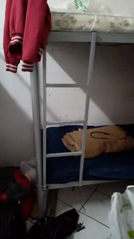 bunk bed with matress