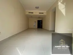New apartment for rent in Ajman – Al Jurf 3: 2BR + hall, 3 baths, balcony with open view, built-in