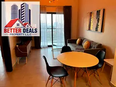 Hot offer Furnished 1BR Apartment Binghatti Gate | Balcony &amp; City View