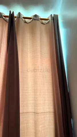 260x140cm Curtain and rod for sale(10pcs)
