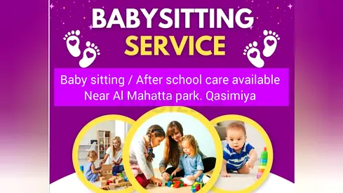 Babysitting near Al Mahatta park Qasimiya Sharjah