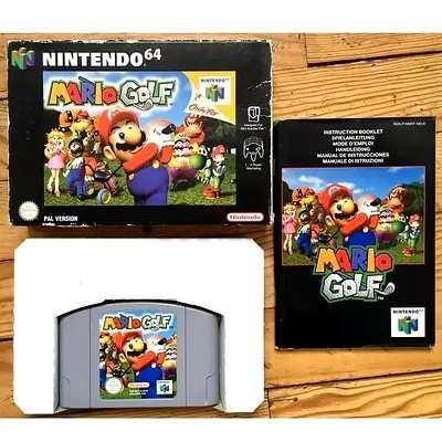 Nintendo 64 N64 Mario Golf PAL