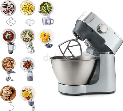 Brand New KENWOOD Stand Mixer Kitchen Machine PROSPERO 900W with 4.3L Stainless Steel Bowl, K-Beater