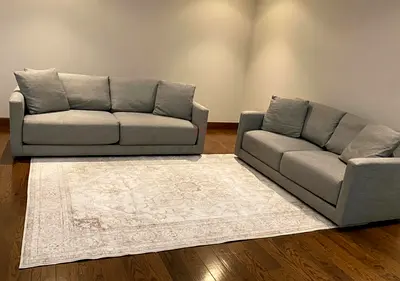 Selling 5 seater Cratebarrel Sofa Like a brand New