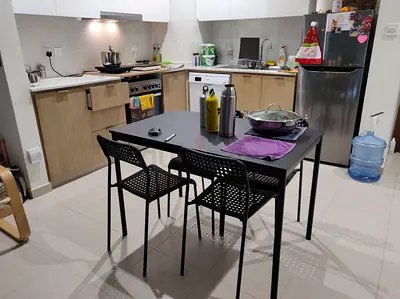 Dining Table Set with 4 Chairs | Compact | Good Condition