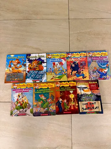 Collection of Geronimo Stilton Books
