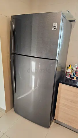 LG bramd Double Door Fridge Freezer with Inverter technology compressor.