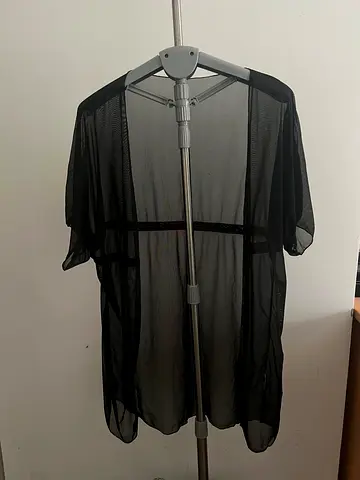 Sheer Black Cover-Up