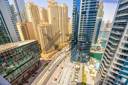 Fully Furnished | Partial Marina View | Balcony