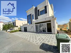 Villa for rent in Al Yasmin area (Ajman), six master bedrooms, very close to services and near Sheik