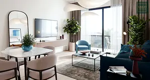 Furnished 2BR Apartment | The Mayfair | Pool &amp; Park Views