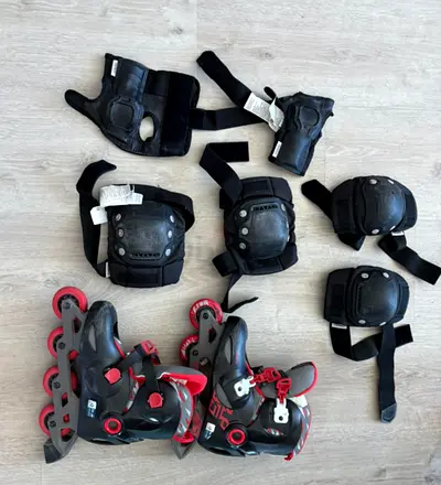 Roller skates with body protection kid