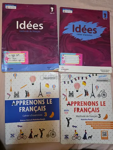 French Text books
