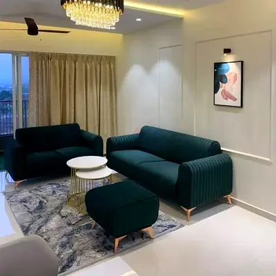 Elegant sofa set for living room