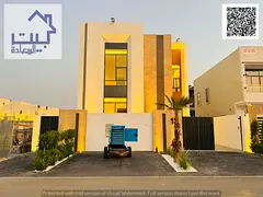 Luxury two-story villa with a rooftop terrace, including registration and ownership fees, next to Az