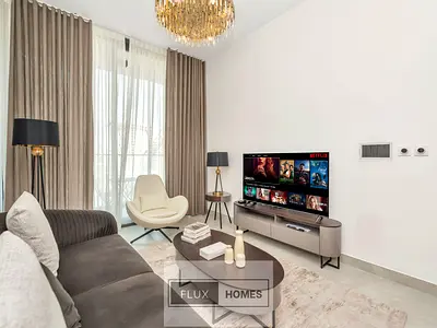 Partial Burj Khalifa View | Business Bay • 1BR Apt