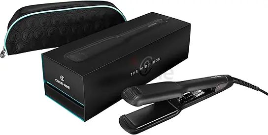 The Wide Iron Cloud Nine Wide Styler Iron Black AED 650