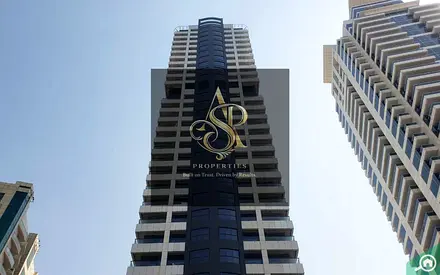 شقة بغرفتي نوم | برج إسكان مارينا | شرفة | إطلالة على وسط المدينة