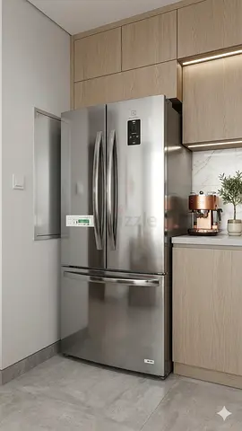 Electrolux fridge French bottom freezer style Stainless steel body BY BNM