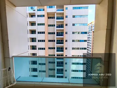 Luxury 3BR + Maid Apartment for Annual Rent in Ajman One Towers, Large Kitchen, Laundry Room, Free Parking, AED 68K, 4 Payments.