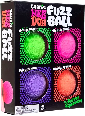Teenie Nee Doh Fuzz Ball Set