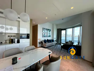 Fabulous full water and downtown Views , furnished