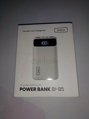 TINU BT-B5 20,000mAh Power Bank (PD) - Boxed