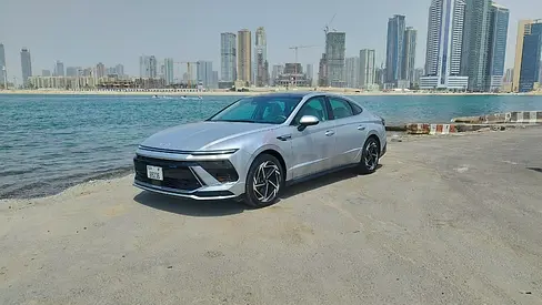 HYUNDAI SOANTA 2024 MODEL FULL OPTION FOR RENT