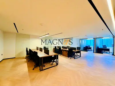 BRAND NEW LAVISH OFFICE | WITH GLASS PARTITIONS