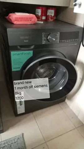 Siemens 8kg Washing Machine - Brand New, 1 Month Old