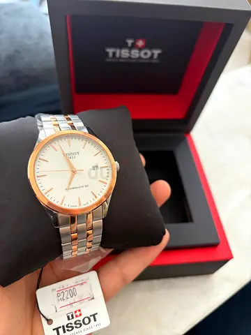 Tissot PowerMatic 80 (silver+rose gold)