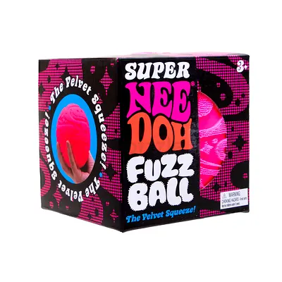 Super Nee Doh Fuzz Ball - The Velvet Squeeze!