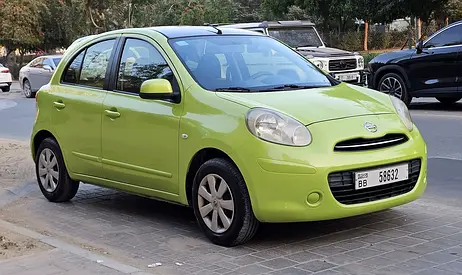 NISSAN MICRA HB # 2012 GCC # WELL MAINTAINED CAR FOR SALE AED 12000.