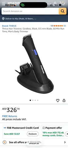 New thrive trimmer