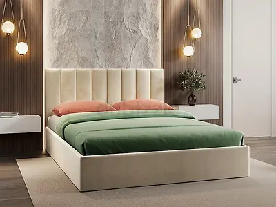 Brand New Queen size bed with medical mattress good quality double bed family bed Queen bed