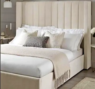 New Elegant Twin Size Bed 120x200 - Hydraulic Storage Available on Demand