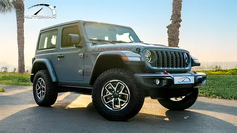 ( 5 Years Warranty + 3 Years Service ) 2025 Jeep Wrangler Rubicon 2.0L Turbo 4x4 GCC 0Km